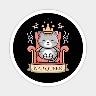 Nap Queen Cat Magnet